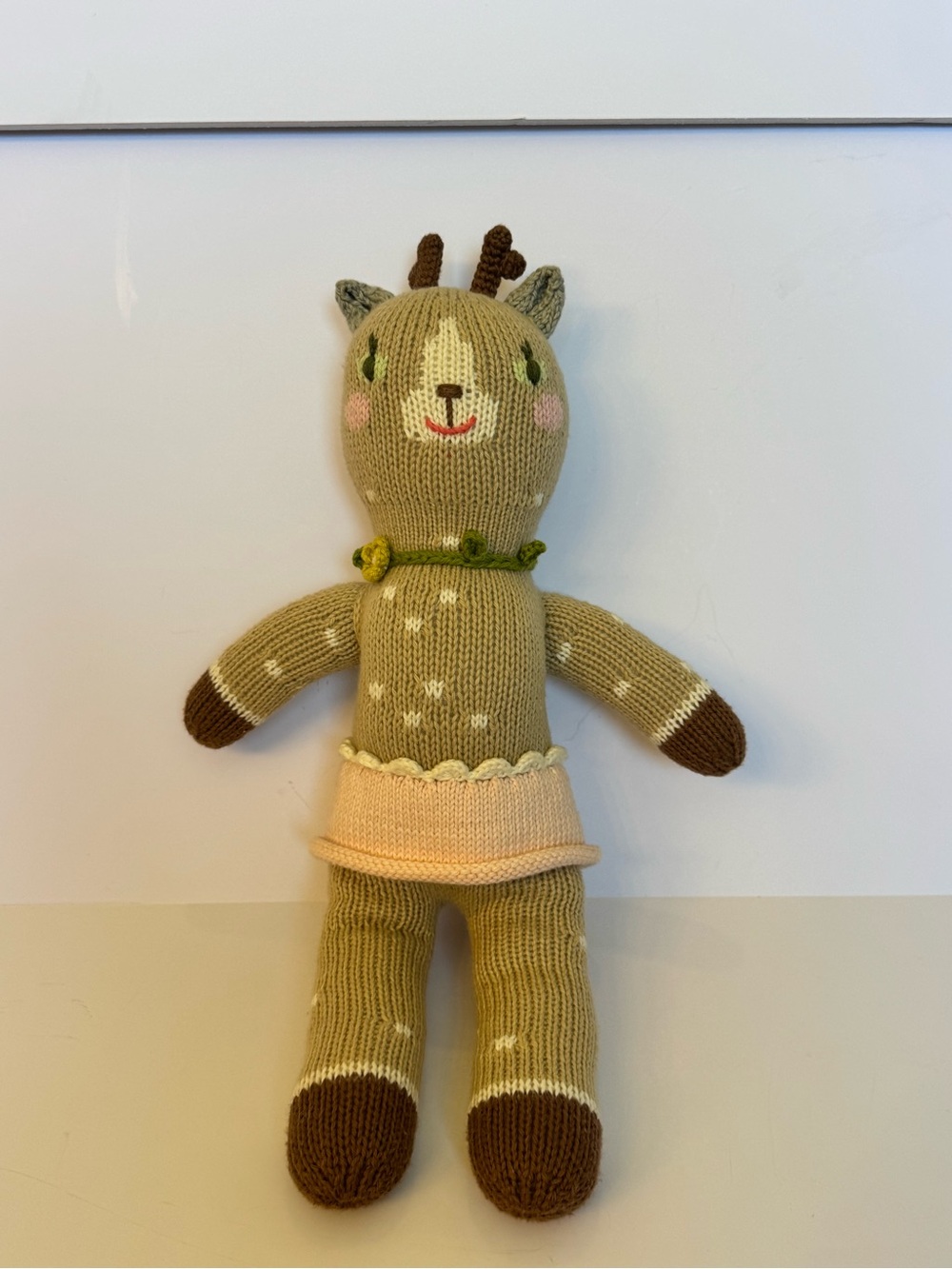Blabla Hazel the Deer Knit Toy Plush 14 Inch